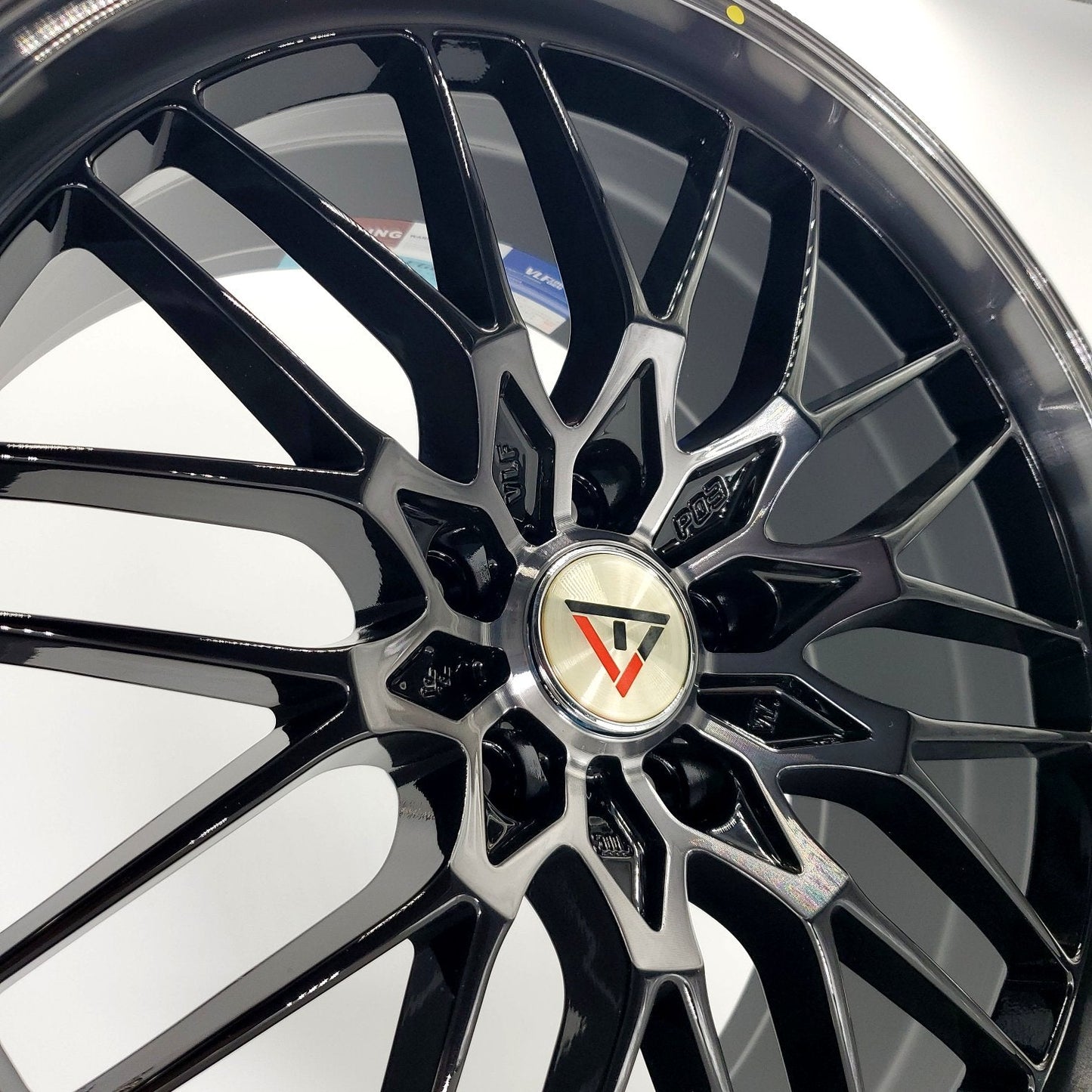 VLF Wheels - VLFP03 Gloss Black Dark Tint  18x8.5