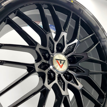 VLF Wheels - VLFP03 Gloss Black Dark Tint  18x8.5