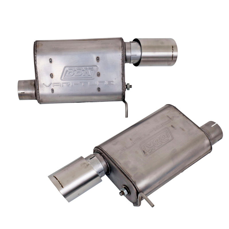 BBK 11-14 Mustang GT VariTune Axle Back Exhaust Kit (Stainless - 41015-C-Dub Tech