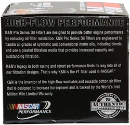 K&N Oil Filter 3.688in OD x 3.406in H for Chevy/Pontiac/Oldsmobile/GMC - PS-1011