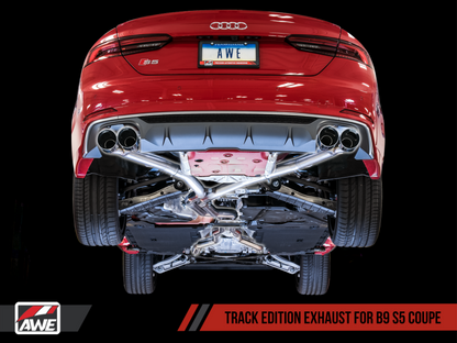 AWE Tuning Audi B9 S5 Coupe 3.0T Track Edition Exhaust - 3010-43058-C-Dub Tech
