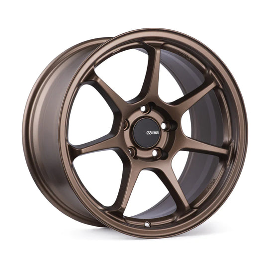 Enkei TS-7 18x8.5 5x100 45mm Offset 72.6mm Bore Matte Bronze - 535-885-8045ZP