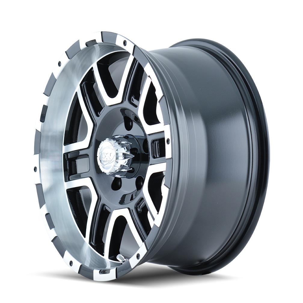 ION 179 17X8 10 5x114.3 BLACK/MACHINED