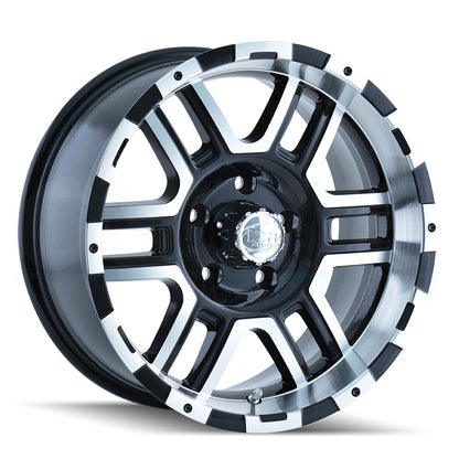 Ion Wheels 179 Black Machined Lip