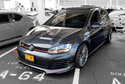 Seibon 2012+ Volkswagen Golf MK7 DV-Style Carbon Fiber Hood - HD12VWG7-DV