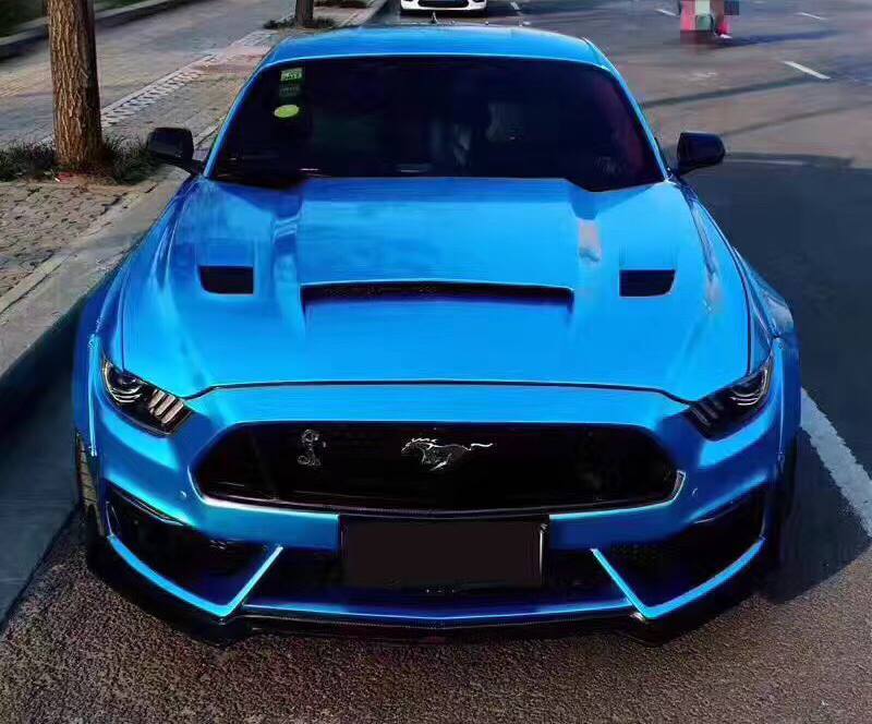 CMST Tuning Carbon Fiber Hood Ver.1 for Ford Mustang S550.1 2015-2017