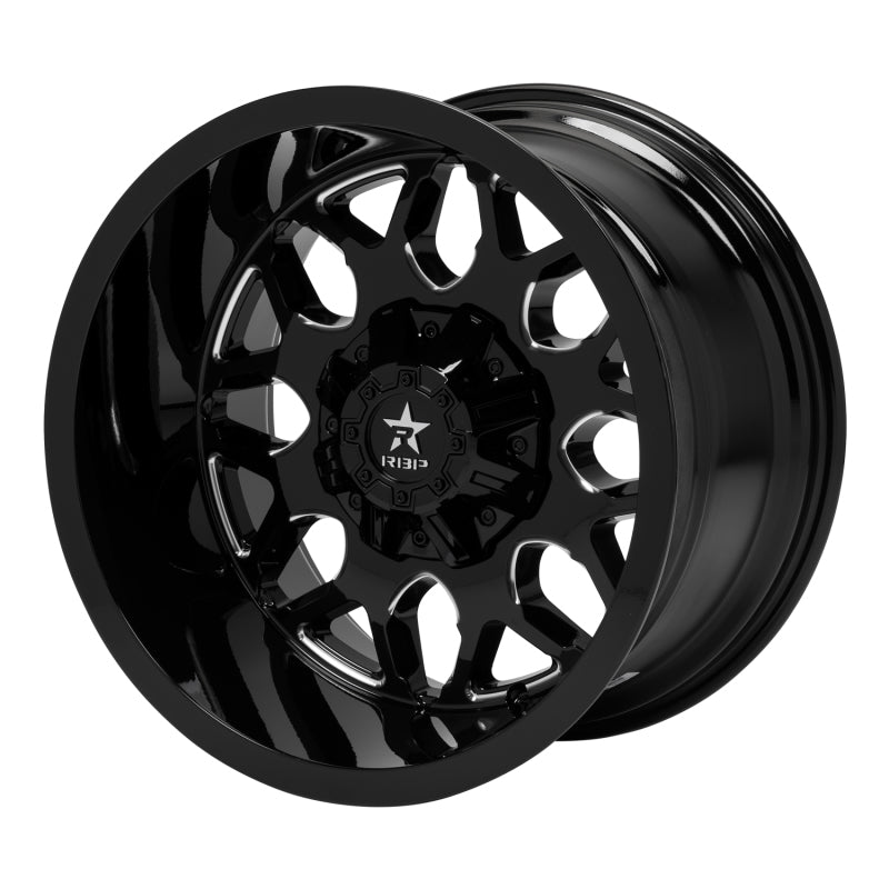 RBP 73R ATOMIC GLOSS BLK MACHINED GROOVES