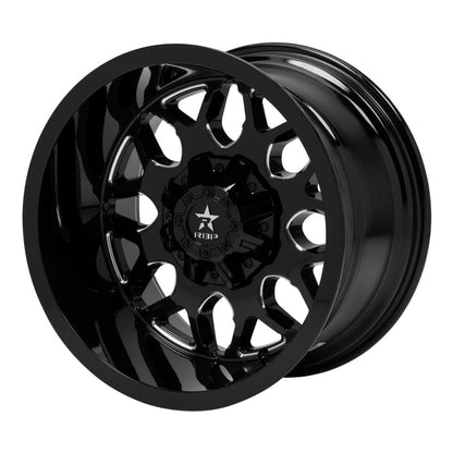 RBP 73R ATOMIC GLOSS BLK MACHINED GROOVES