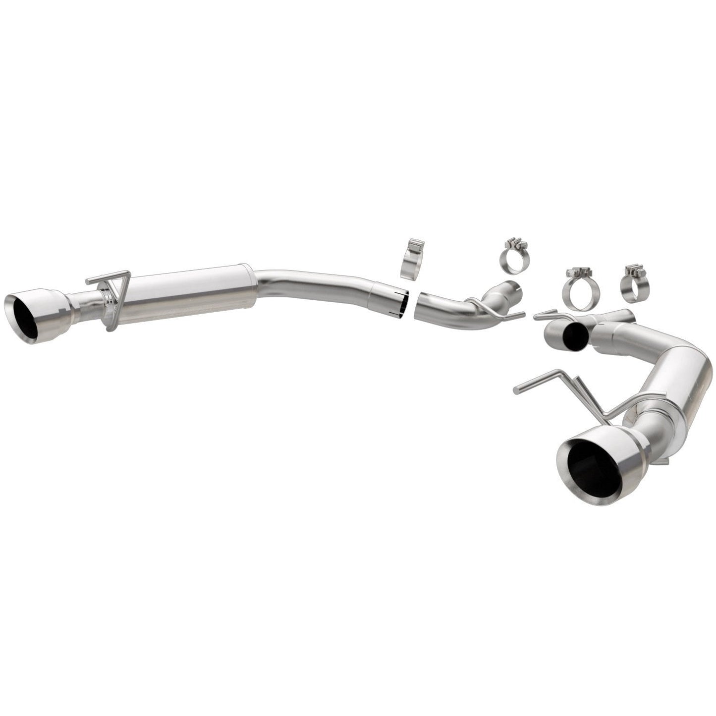MagnaFlow Competition Series Performance Axel-Back Stainless Steel Exhaust System - Ford Mustang 2015-2020