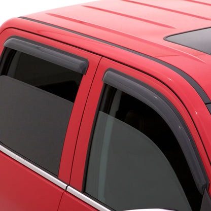 AVS 11-18 Volkswagen Jetta Ventvisor Outside Mount Window Deflectors 4pc - 94985-C-Dub Tech