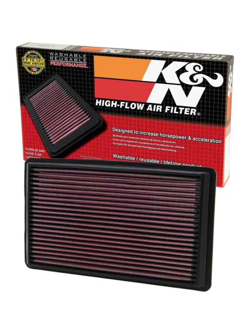 K&N 02-07 WRX/STi Drop In Air Filter 11in O/S Length - 33-2232