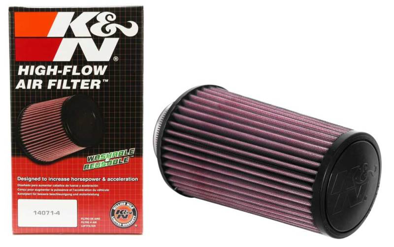 K&N Universal Round Tapered Filter 3 inch FLG / 5 - RU-4690