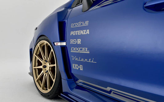 Varis Arising-II Ultimate Style Front Fenders with Extension - Subaru WRX/STI VA