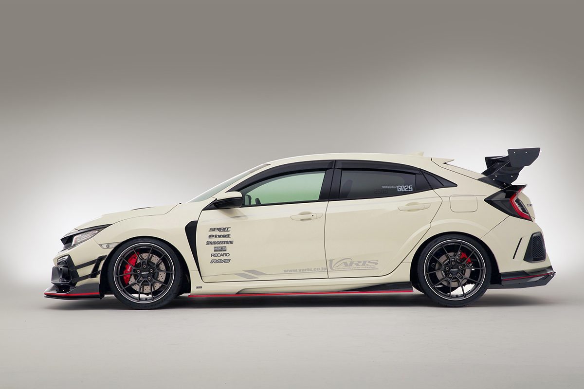 Varis Arising-II Style Side Skirts - Honda Civic Type-R FK8