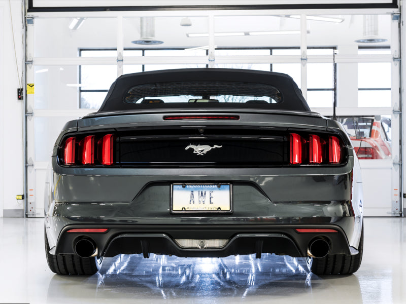 AWE Tuning S550 Mustang EcoBoost Axle-back Exhaust - Touring Edition - 3015-33086-C-Dub Tech