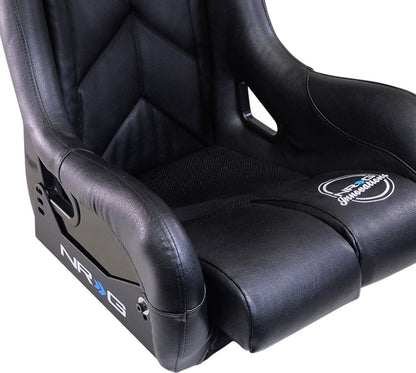 NRG FIA Competition Seat w/Competition Fabric & FIA Homologated Free - FRP-RS500-SHIELD