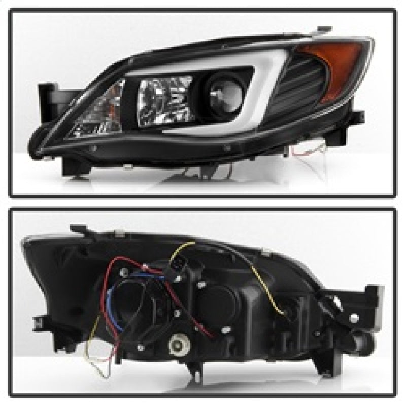 Spyder Subaru WRX 08-09 Projector Headlights - Halogen Model Only - 5083944