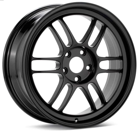 Enkei RPF1 17x7.5 5x100 48mm Offset 73mm Bore Matte Black - 3797758048BK