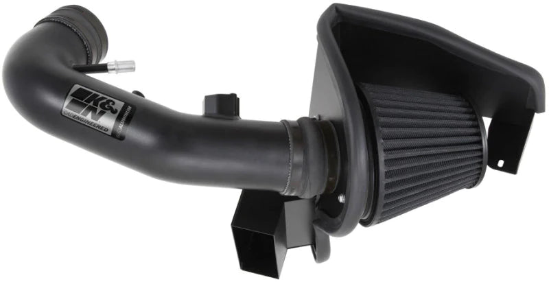 K&N 11-14 Ford Mustang GT 5.0L V8 Black Performance Intake - 71-3527