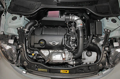 K&N 11-13 Mini Cooper S 1.6L Black Typhoon Performance Intake - 69-2023TS