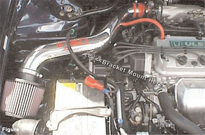 Injen 98-02 Honda Accord L4 2.3L Black IS Short Ram - IS1670BLK