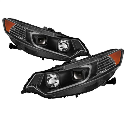 xTune 09-14 Acura Projector Headlights - Light Bar DRL - - 9042218