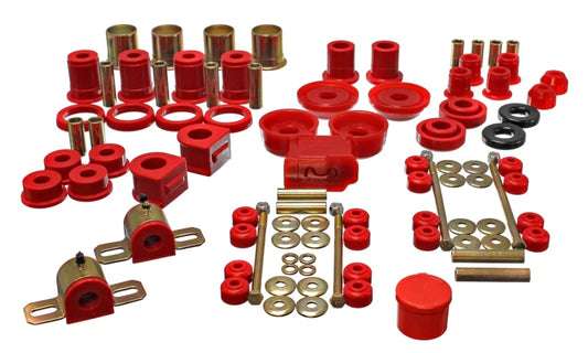 Energy Suspension 93-02 Chevrolet Camaro Red Hyper-flex Master Bushing Set - 3.18130R