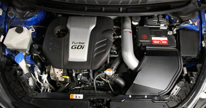 K&N 14-16 Kia Forte Coup L4-1.6L F/I Silver Typhoon Short - 69-5316TS