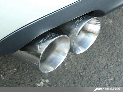 AWE Tuning Audi B7 RS4 Track Edition Exhaust - Polished - 3020-42018-C-Dub Tech