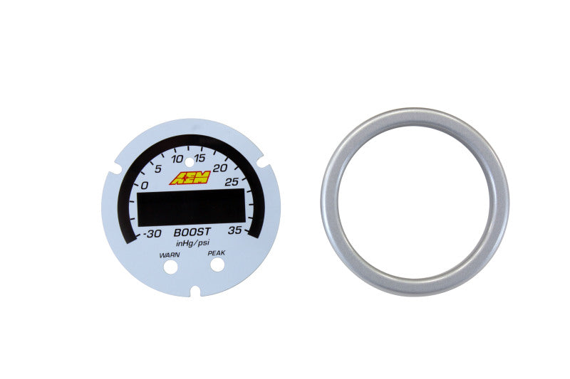 AEM X-Series Boost Pressure -30inHg 35psi Gauge Accessory Kit - 30-0306-ACC-C-Dub Tech