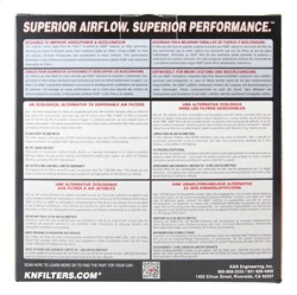K&N Leyland/Morris/Riley Drop In Air Filter - E-2601