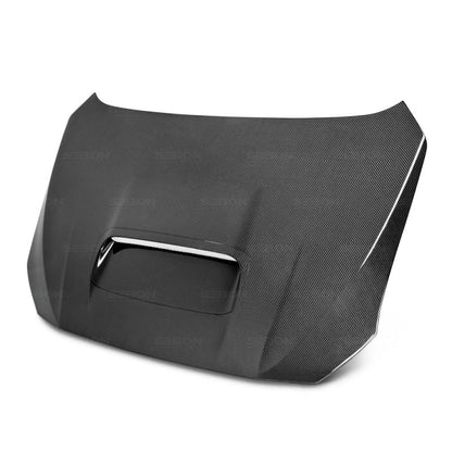 Seibon 2015 Subaru Impreza WRX/STI OEM Style Carbon Fiber Hood - HD15SBIMP-OE