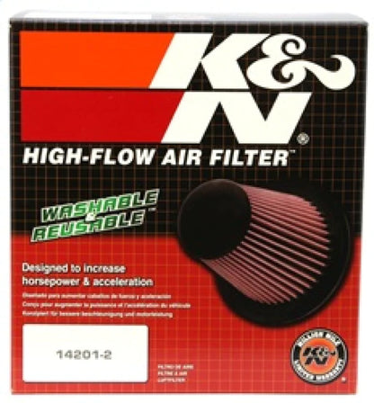K&N Replacement Round Straight Universal Air Filter for 2010-2015 Audi - E-2999