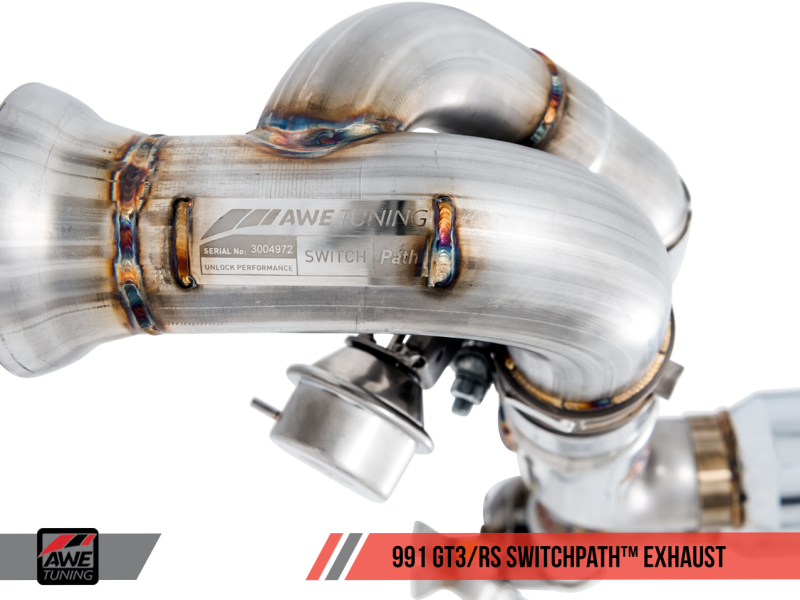 AWE Tuning Porsche 991 GT3 / RS SwitchPath Exhaust - - 3025-33016-C-Dub Tech