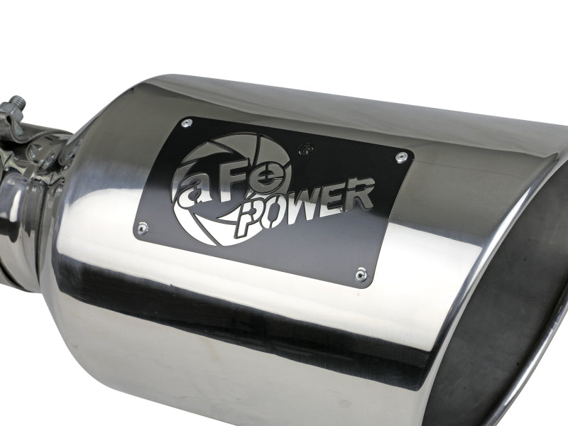 aFe Power MACH Force-Xp 304 Stainless Steel Clamp-on Exhaust Tip - 49T40801-P15