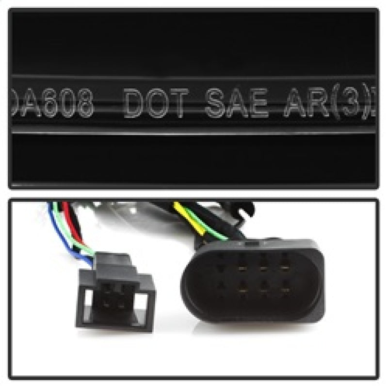 Spyder 09-12 Audi A6 LED Tail Lights - Black (ALT-YD-AA609-LED-BK) - 5085160