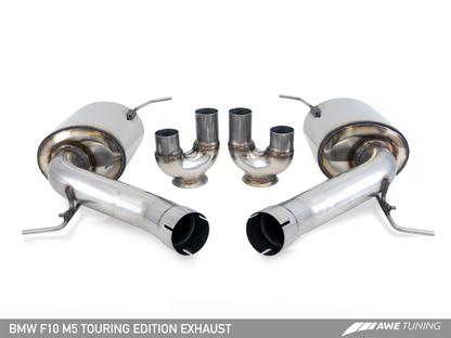 AWE Tuning BMW F10 M5 Touring Edition Axle-Back Exhaust Diamond - 3015-43066-C-Dub Tech