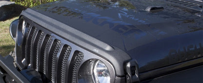 AVS 2018+ Jeep Wrangler (JL) 2dr/4dr Aeroskin II Textured Low - 436148-C-Dub Tech