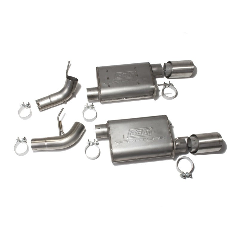 BBK 05-10 Mustang GT VariTune Axle Back Exhaust Kit (Stainless - 41005-C-Dub Tech