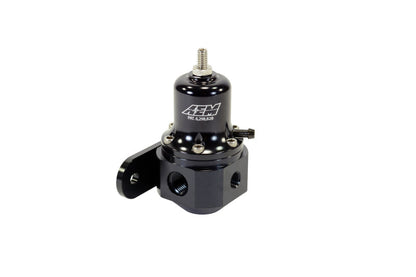 AEM High Capacity Universal Black Adjustable Fuel Pressure Regulator - 25-305BK-C-Dub Tech