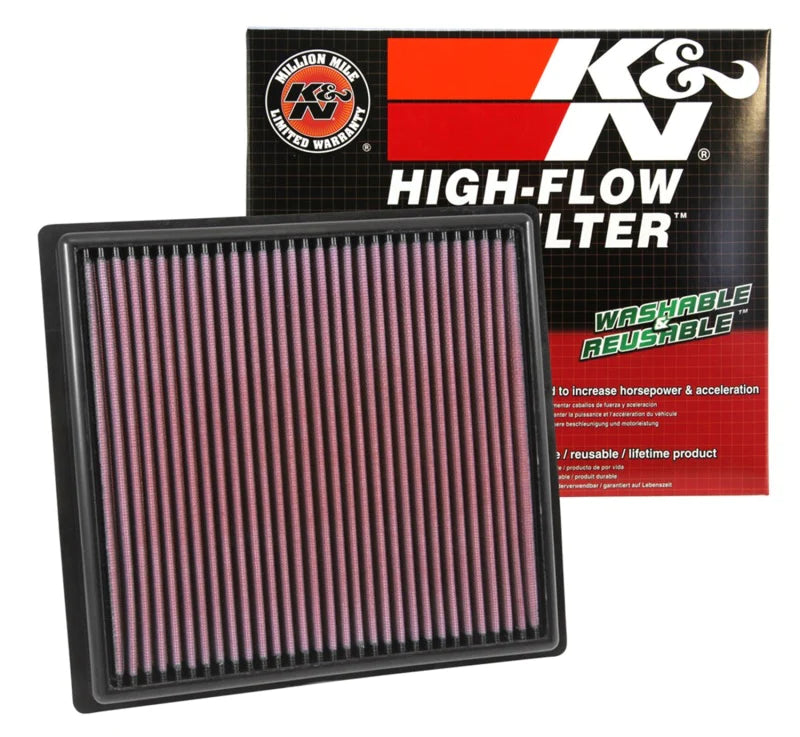 K&N Replacement Panel Air Filter for 2015 Chevrolet Colorado 2.5L - 33-5030