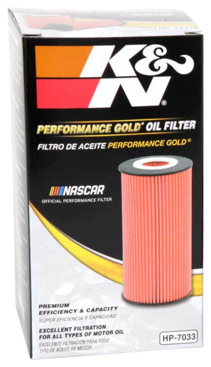 K&N Performance Oil Filter for 04-15 Mercedes Benz - HP-7033