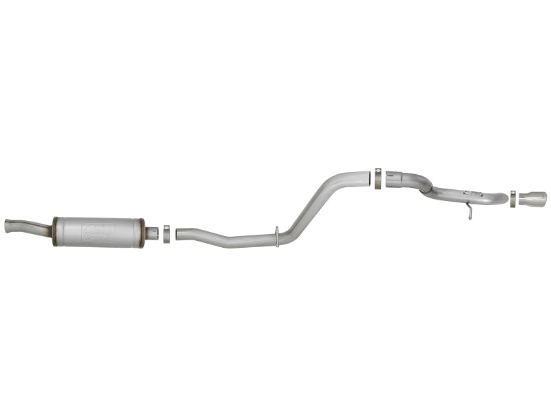 aFe MACH Force-Xp 2.5in Catback High-Tuck Exhaust 18-21 Jeep Wrangler - 49-48065-1P