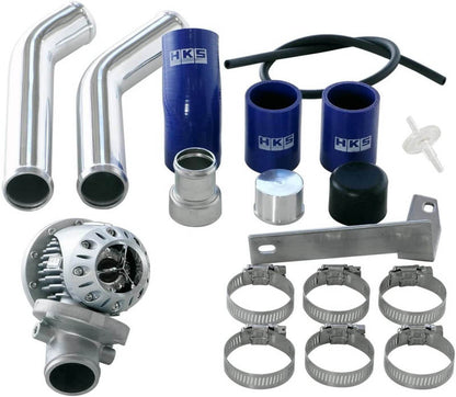 HKS 08+ Evo 10 SSQV4 BOV Kit Includes 2 Polished - 71008-AM015