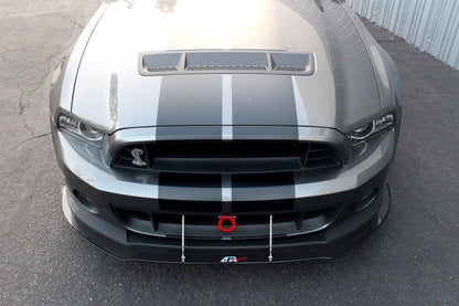 APR Performance Carbon Fiber Wind Splitter With Rods - CW-204568-C-Dub Tech