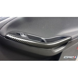 NXT Generation Carbon Fiber Front Door Pull Trims - 2012-2018 Focus ST/RS