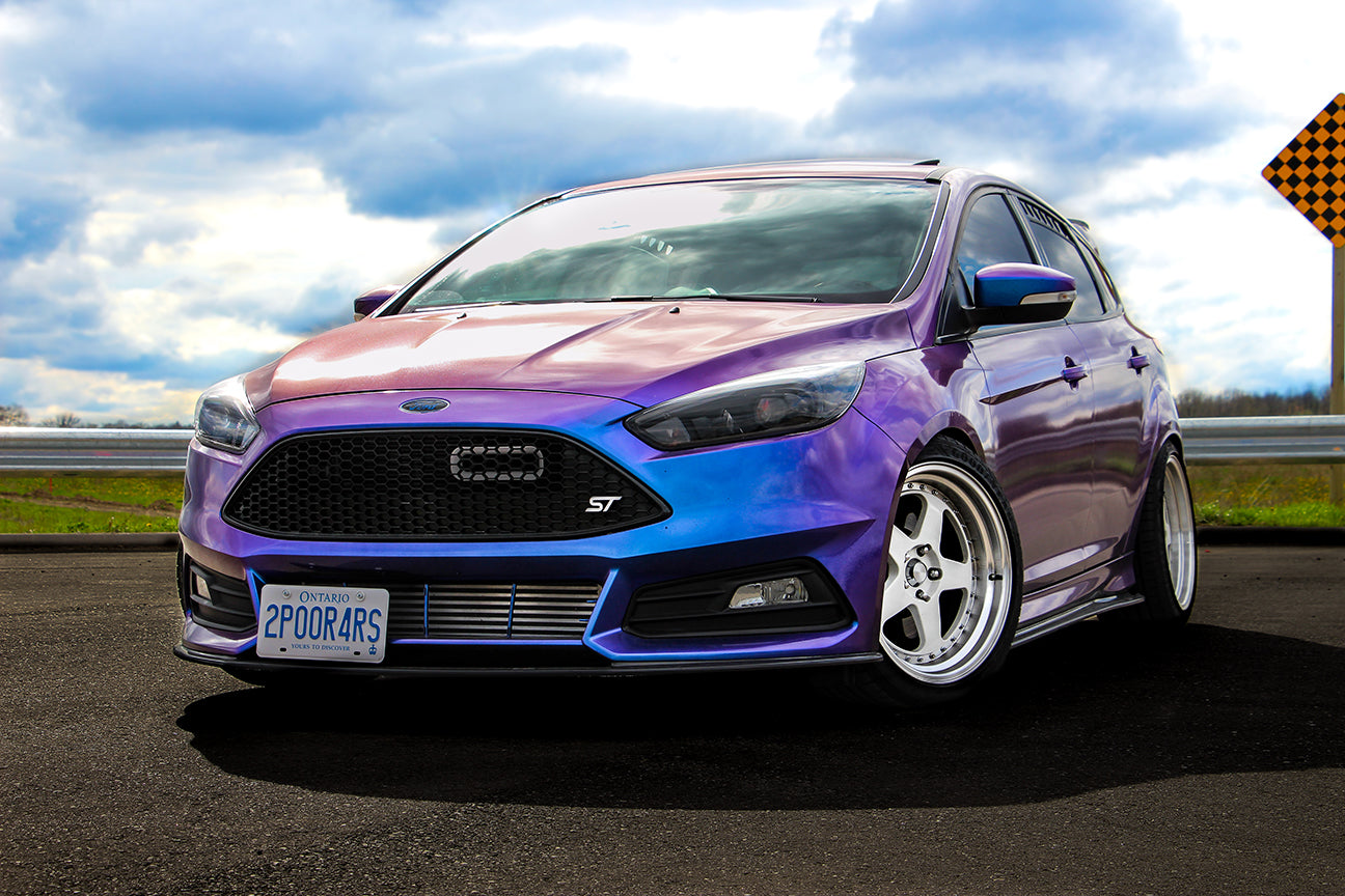 2013-2018 Ford Focus ST/SE/ST-line BIG MOUTH Ram Air Intake Snorkel-C-Dub Tech