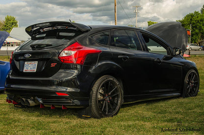 2013-2018 Ford Focus ST 6-Pack Rear Diffuser Fins-C-Dub Tech