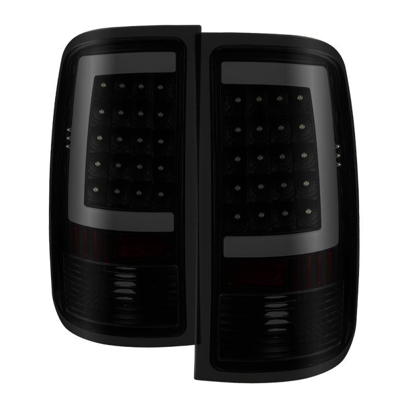 xTune 07-13 GMC Sierra 1500 LED Tail Lights - Black - 9038518