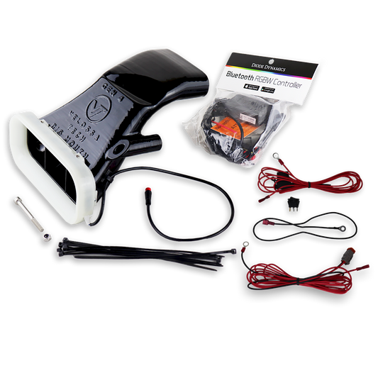 2014-2019+ Ford Fiesta ST (2018-2019 MK7 and MK7.5 only) BIG MOUTH "LIT KIT" Ram Air Intake Snorkel-C-Dub Tech